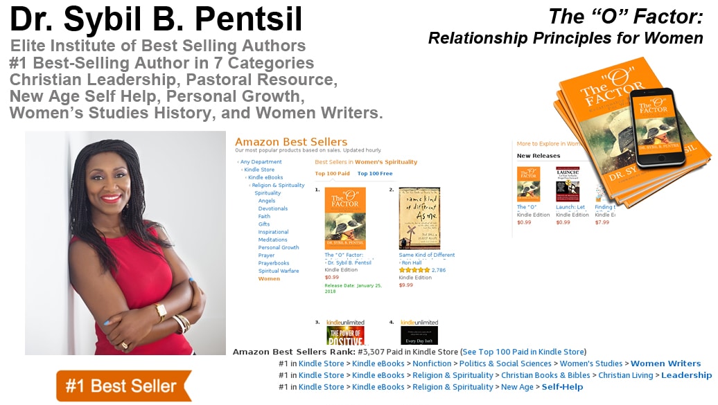 The “O” Factor by Sybil Pentsil Hits #1 on Amazon!